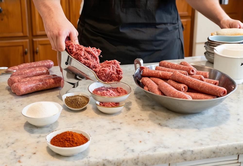 sausage making
